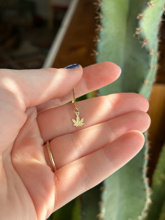 Weed Leaf Charm
