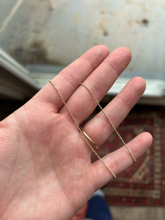 Diamond Cut Ball Chain