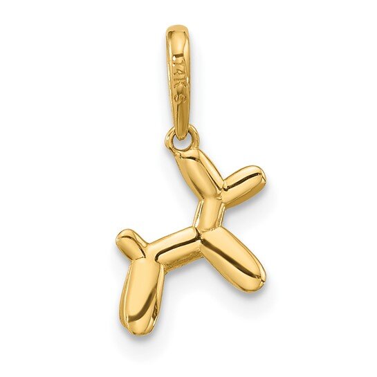 3-D Ballon Dog Charm
