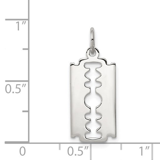 Razor Blade Charm