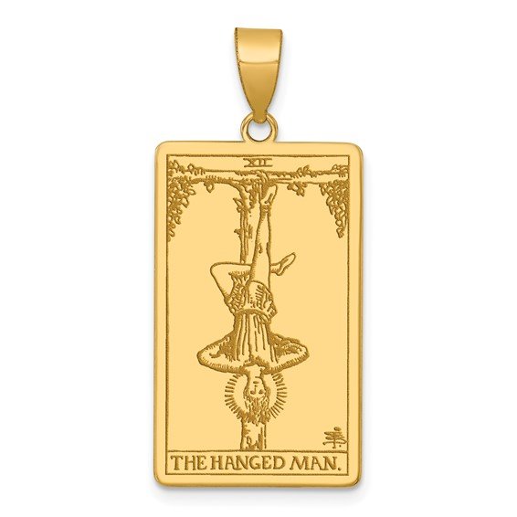 14k Tarot Card Charm