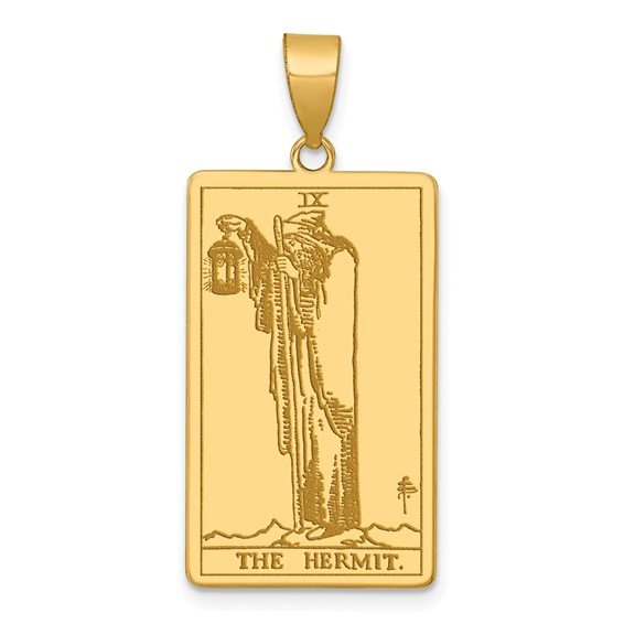14k Tarot Card Charm