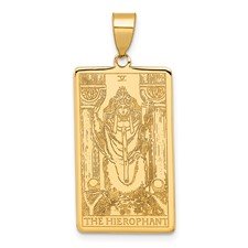 14k Tarot Card Charm