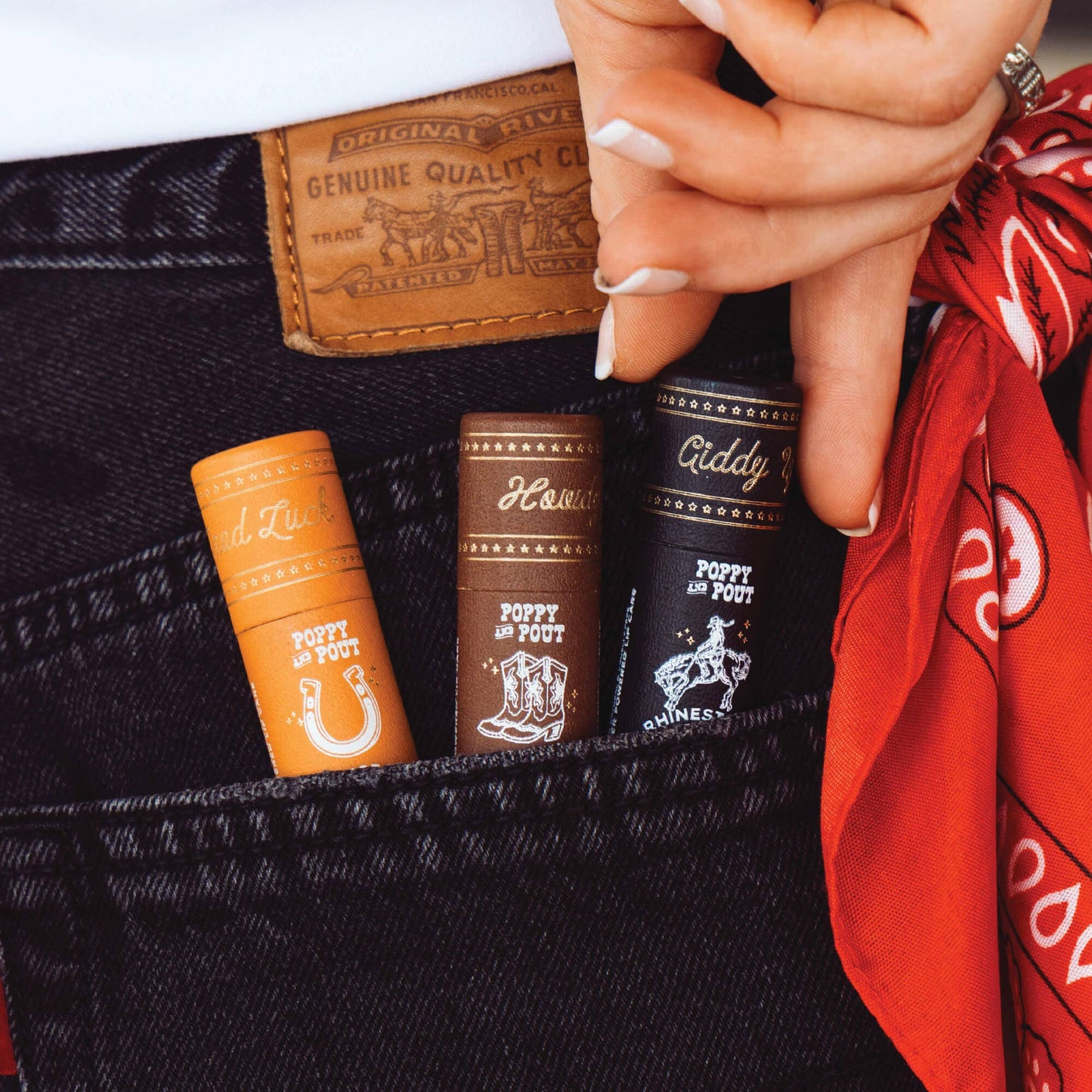 Lip Balm, Rhinestone Rodeo, Rowdy Rootbeer