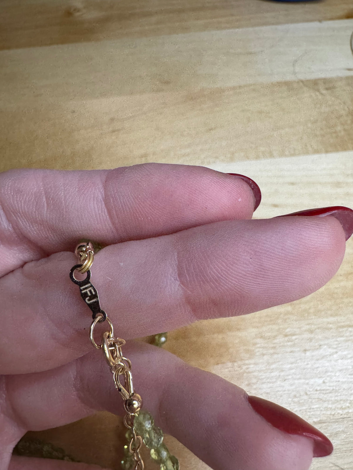 Handmade Gemstone Necklace