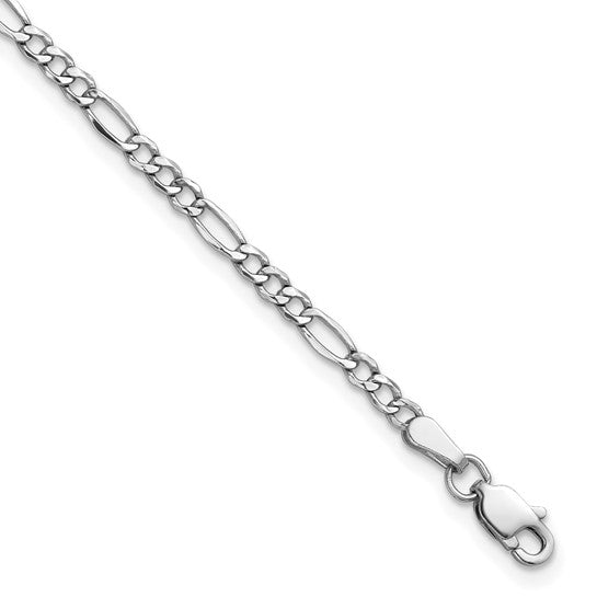14k Semi-solid Figaro Bracelet