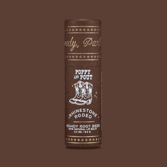 Lip Balm, Rhinestone Rodeo, Rowdy Rootbeer